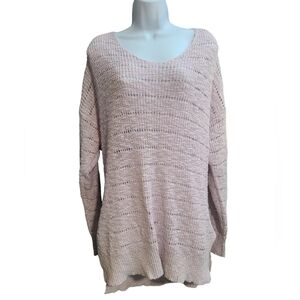 AMERICAN EAGLE  pink knit long sleeve M